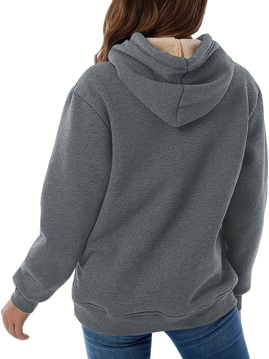 Kapuzenpulli mit Fleece