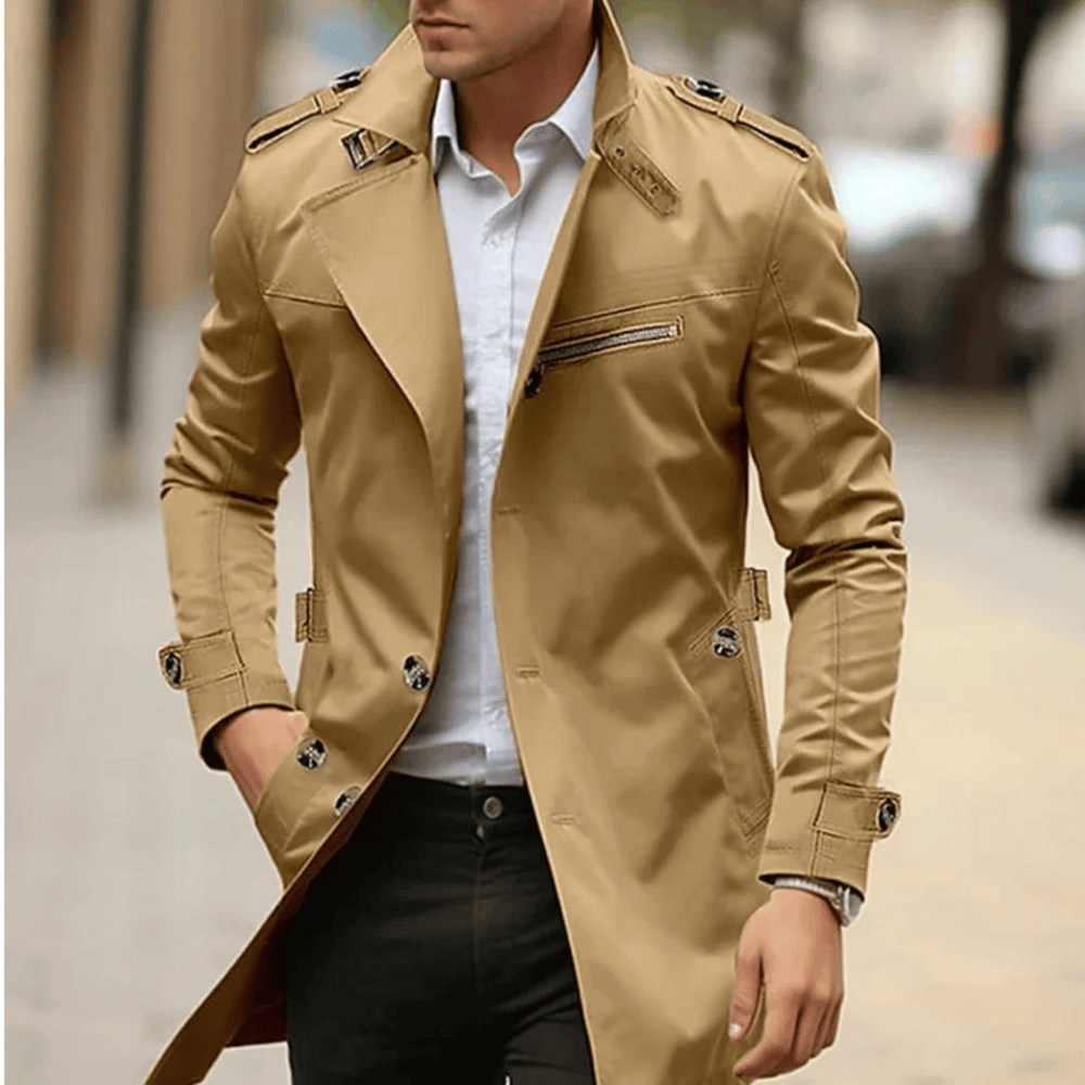 Simon Elegant Trenchcoat