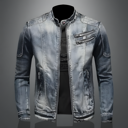 Retro-Jeansjacke für Herren