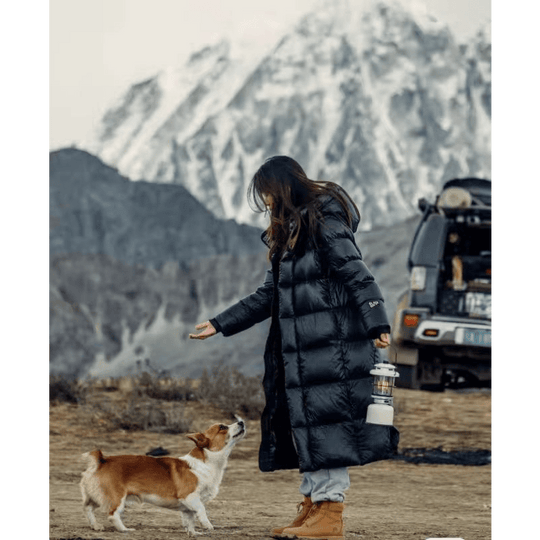 Daunenjacke für Herbst und Winter