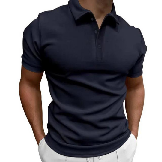 Herren polo im klassischen design