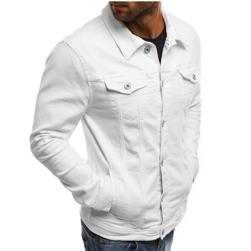 Lässige Denimjacke für Herren