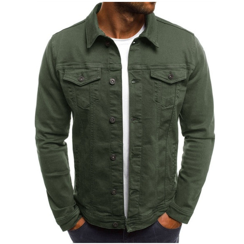 Lässige Denimjacke für Herren