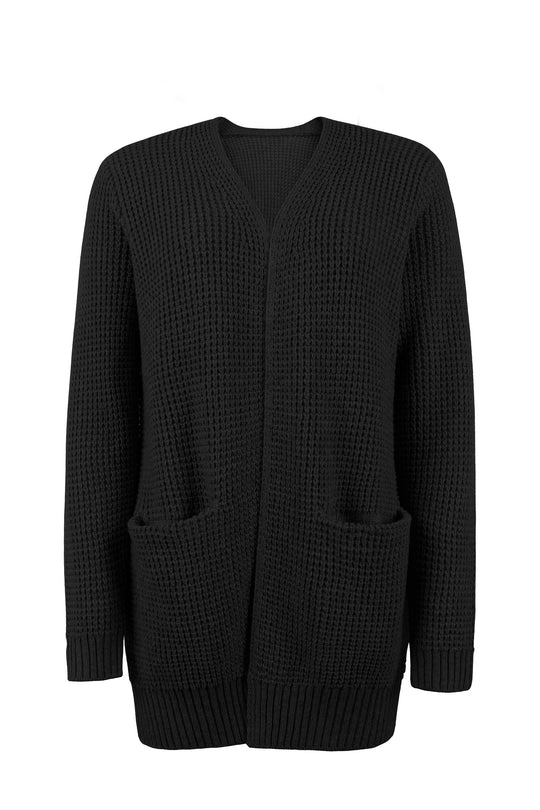 Langärmelige Strickjacke für Damen