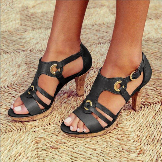 Sandalen mit absatz für frauen