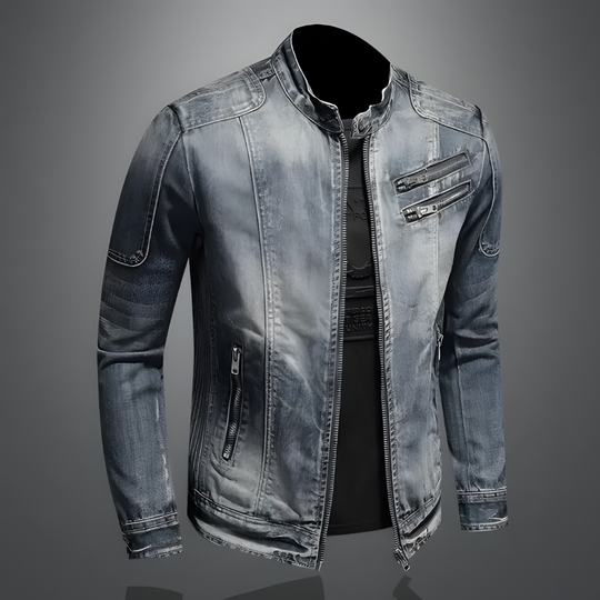 Retro-Jeansjacke für Herren