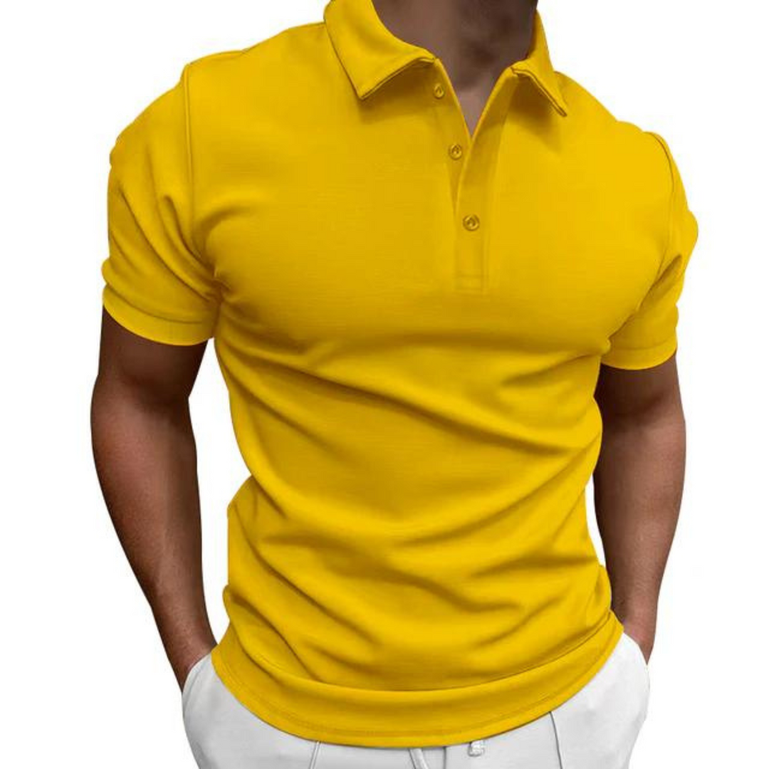 Herren polo im klassischen design