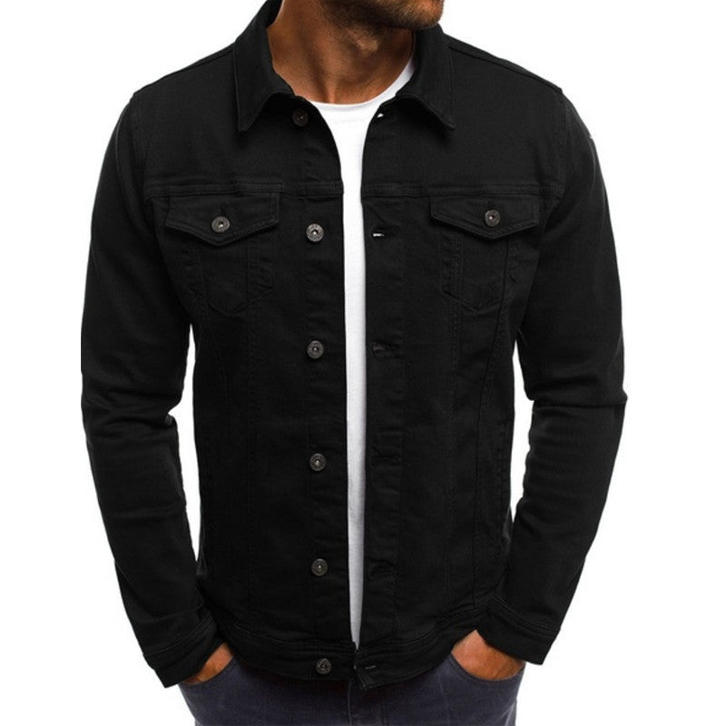 Lässige Denimjacke für Herren