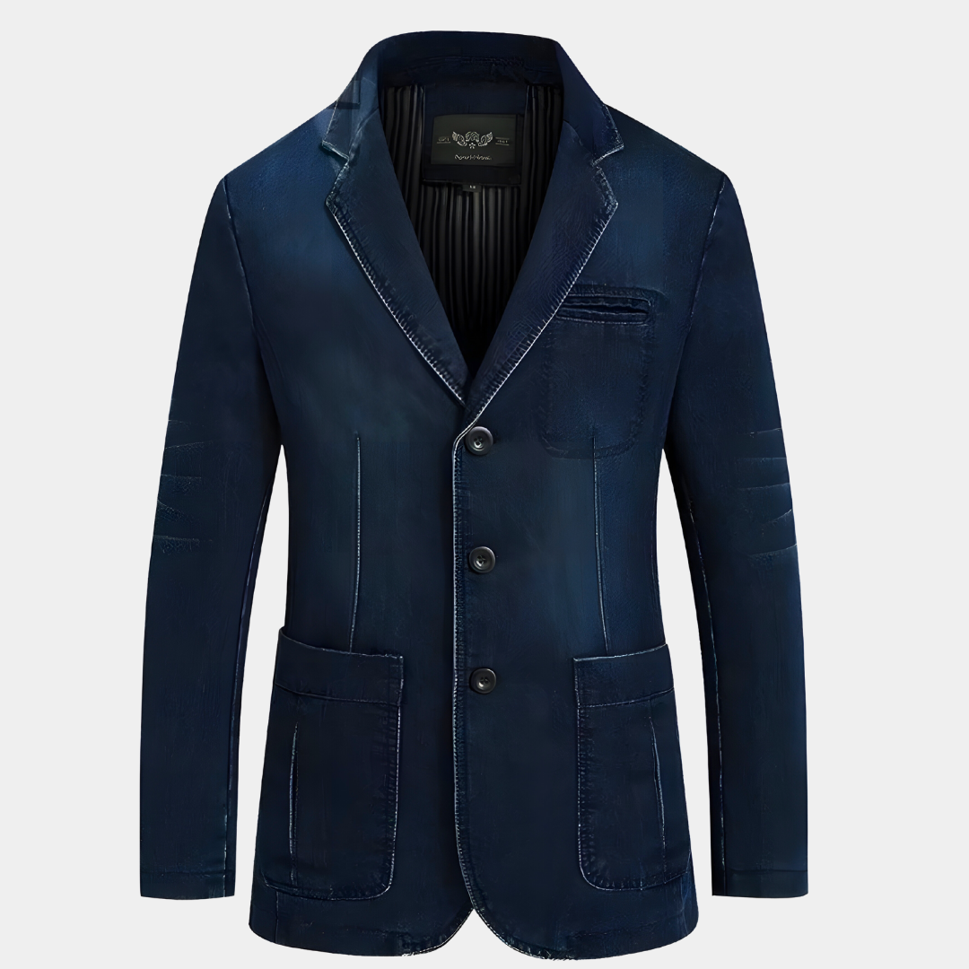 Klassischer Jeansblazer für Herren