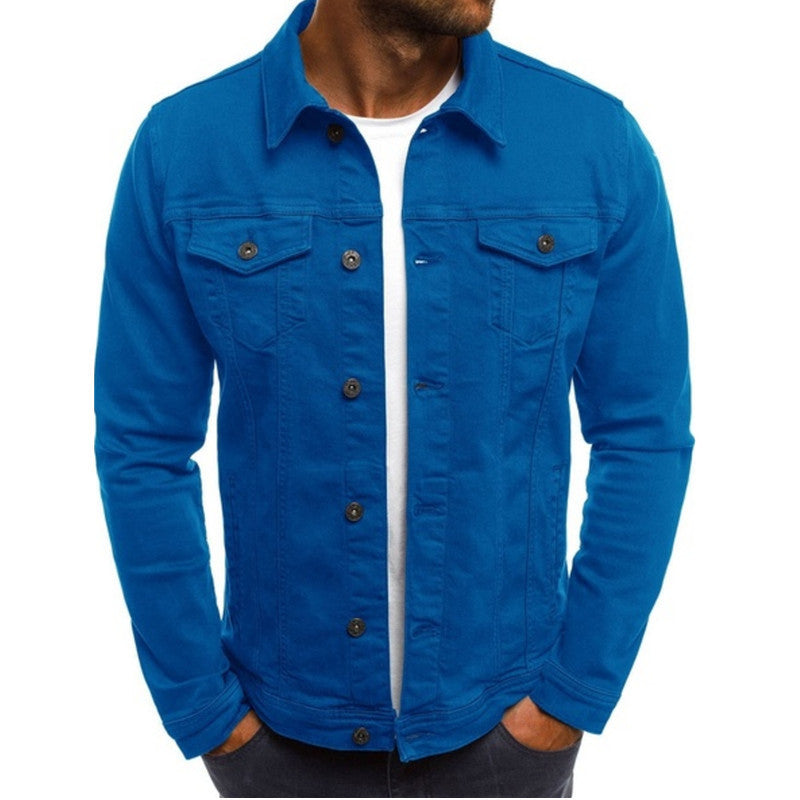 Lässige Denimjacke für Herren