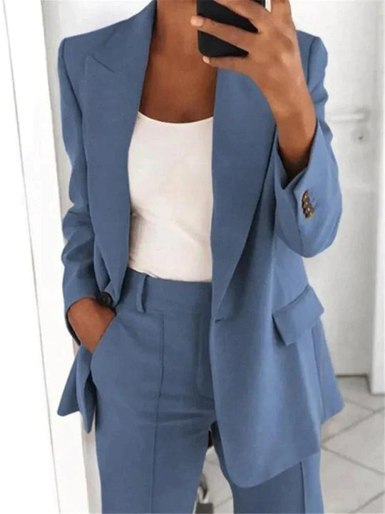 Klassisches Blazer-Set für Damen