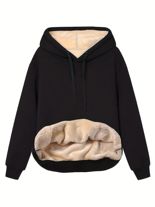 Kapuzenpulli mit Fleece