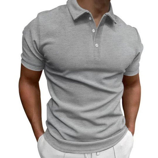 Herren polo im klassischen design