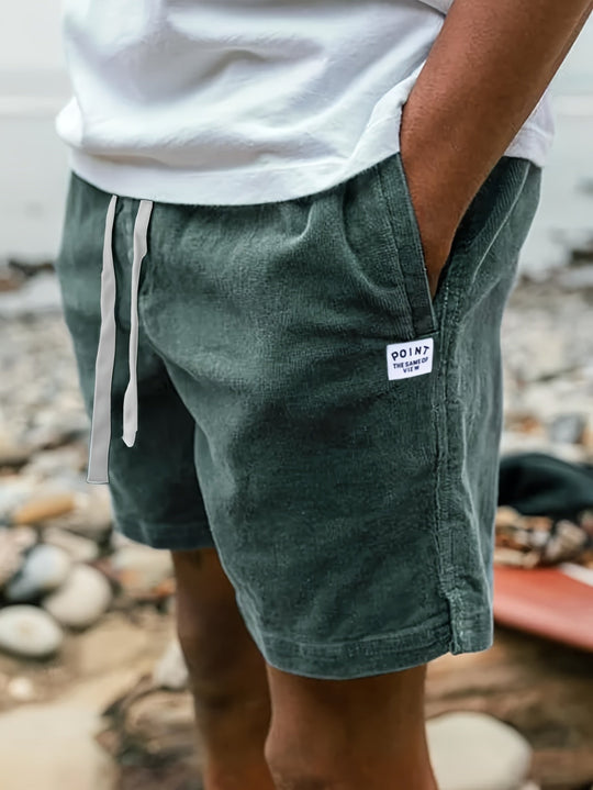 Herren-cordsamt-shorts