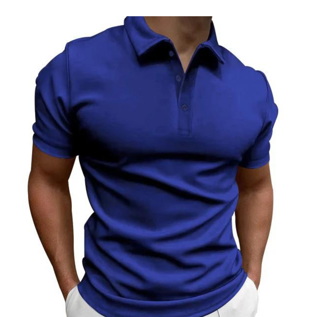 Herren polo im klassischen design