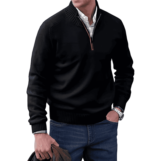 George Zip Sweater