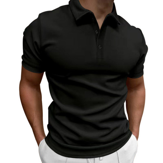 Herren polo im klassischen design