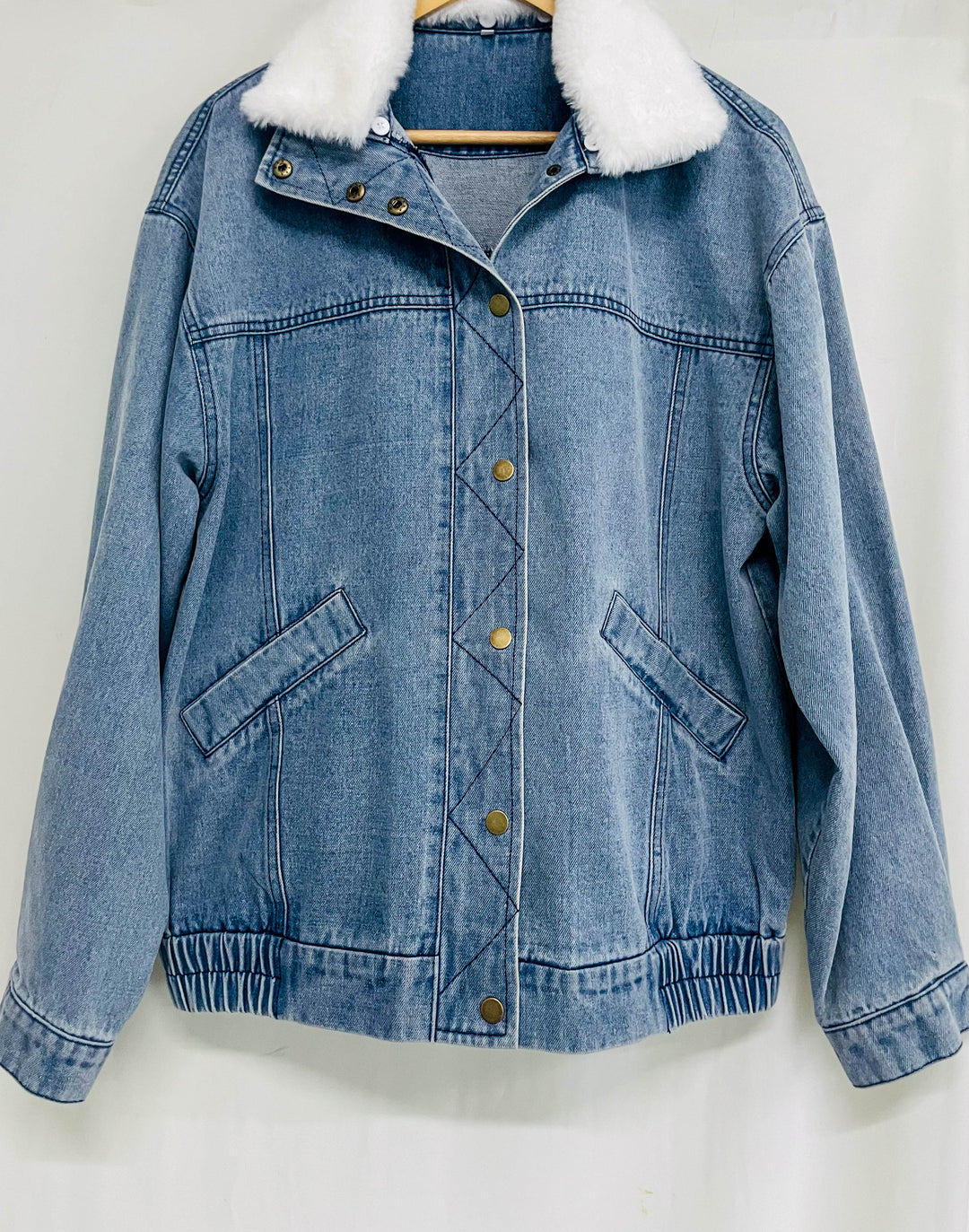 Übergroße Denim-Jacke für Damen