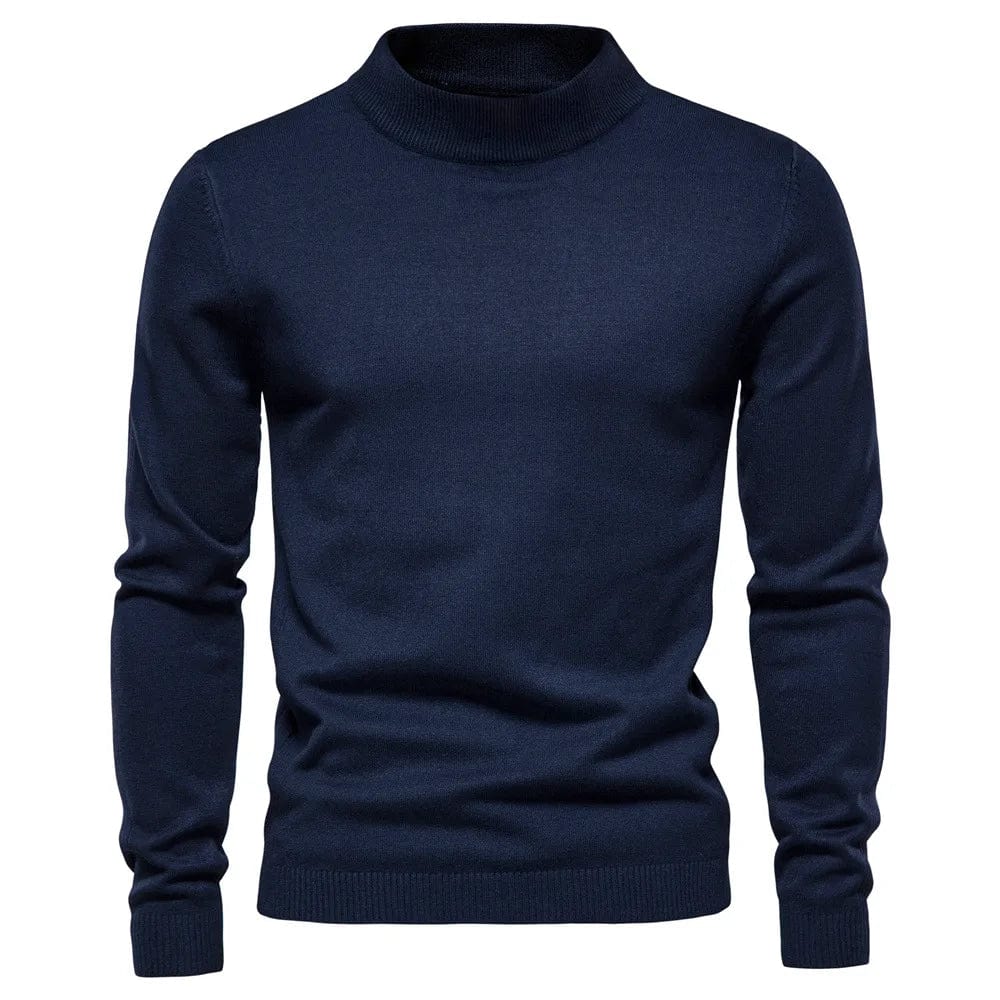 Halbhoher Rollkragenpullover für Herren