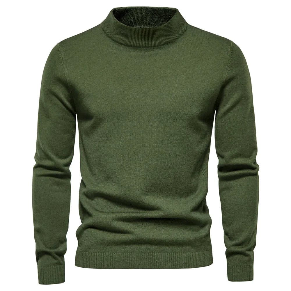 Halbhoher Rollkragenpullover für Herren