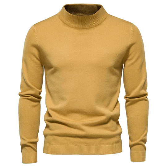 Halbhoher Rollkragenpullover für Herren