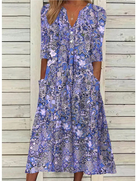 Elegantes sommerkleid für frauen