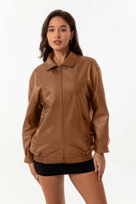 Jacke mit Reißverschluss für Damen