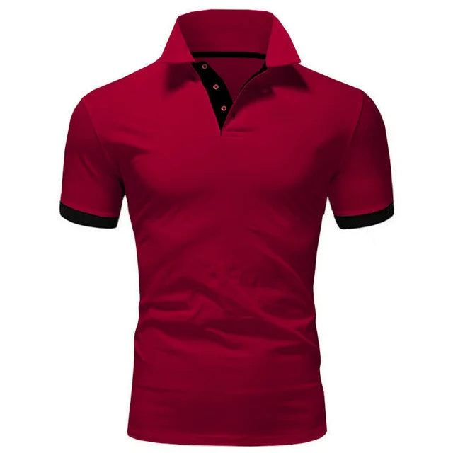 Schlankes und atmungsaktives herren-poloshirt