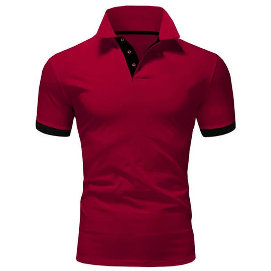 Schlankes und atmungsaktives herren-poloshirt