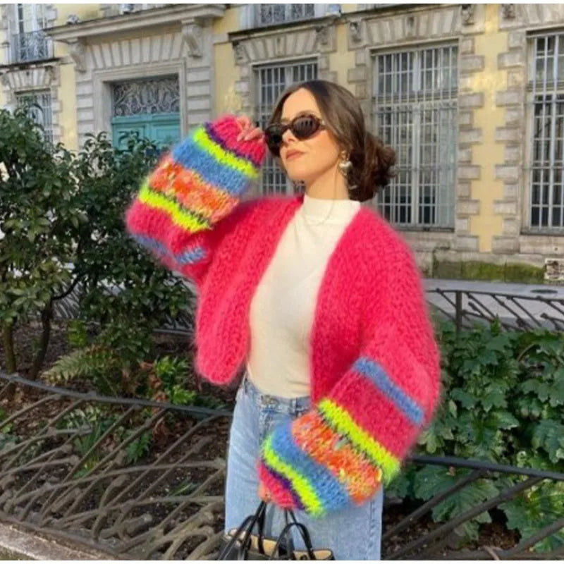 Claudia - Gestreifter Pullover mit schönen Farben