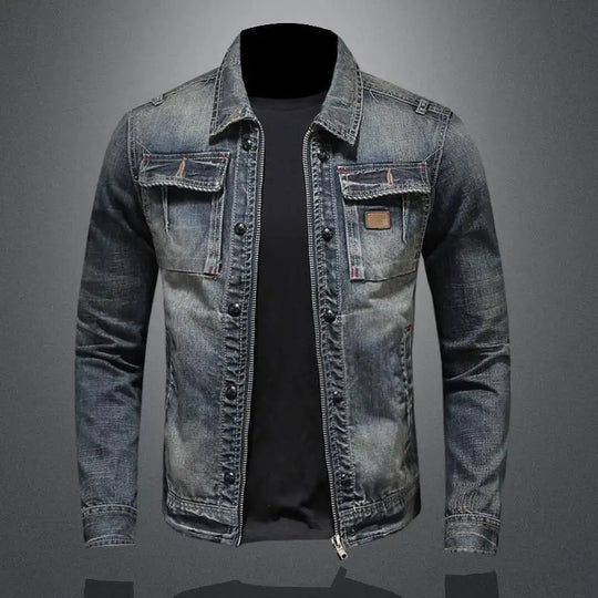 Retro-Denimjacke für Herren