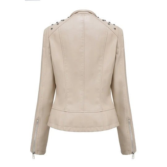 Elegante Lederjacke für Damen