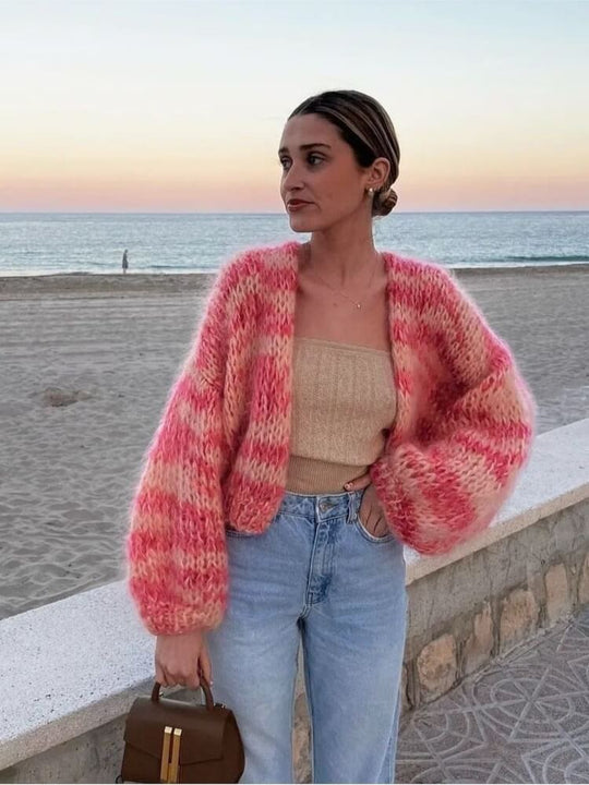 Claudia - Gestreifter Pullover mit schönen Farben