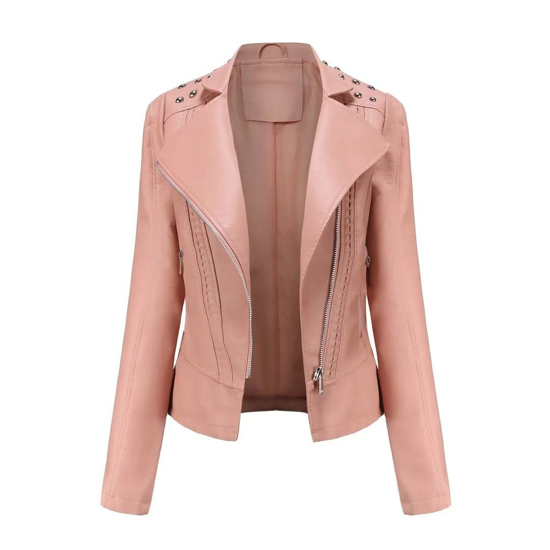 Elegante Lederjacke für Damen