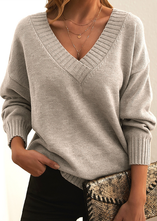 Eleganter Kaschmir-Pullover