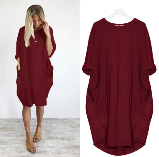 Cute flowy kleid für frauen