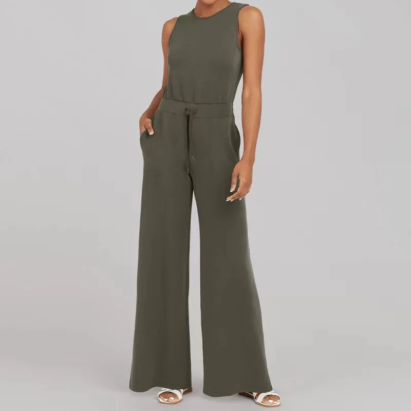 Ärmelloser jumpsuit