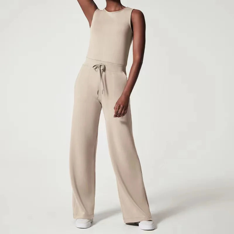 Ärmelloser jumpsuit