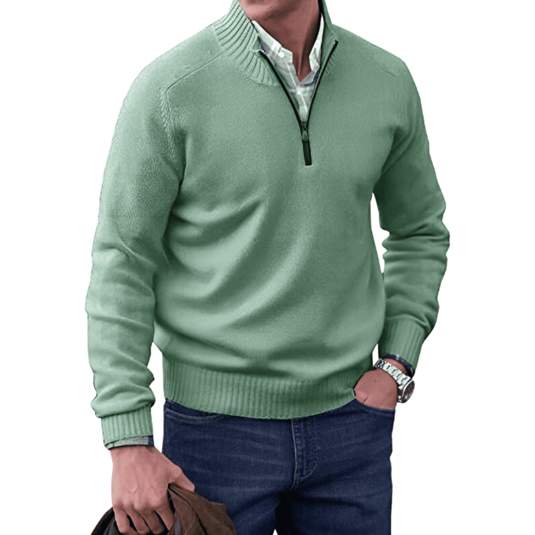 George Zip Sweater