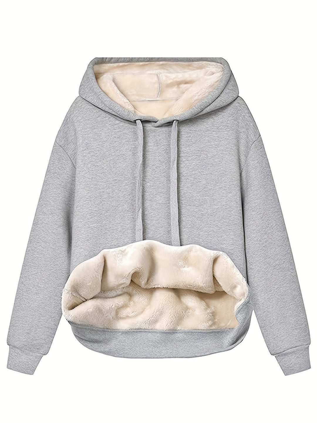 Kapuzenpulli mit Fleece