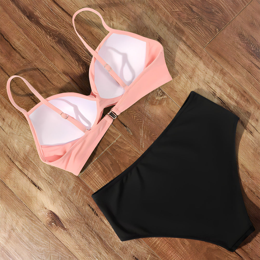 Bikini mit hoher taille