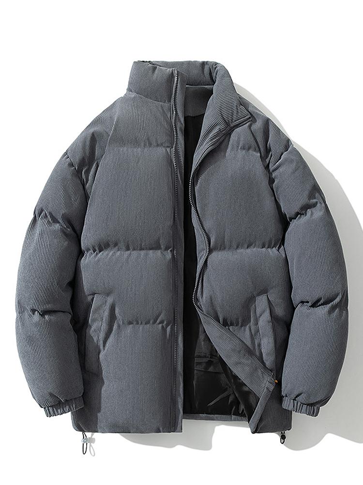 Cord-Pufferjacke für Herren