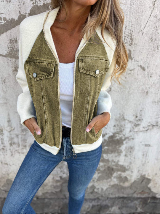 Alyse | Moderne Jacke mit Denim