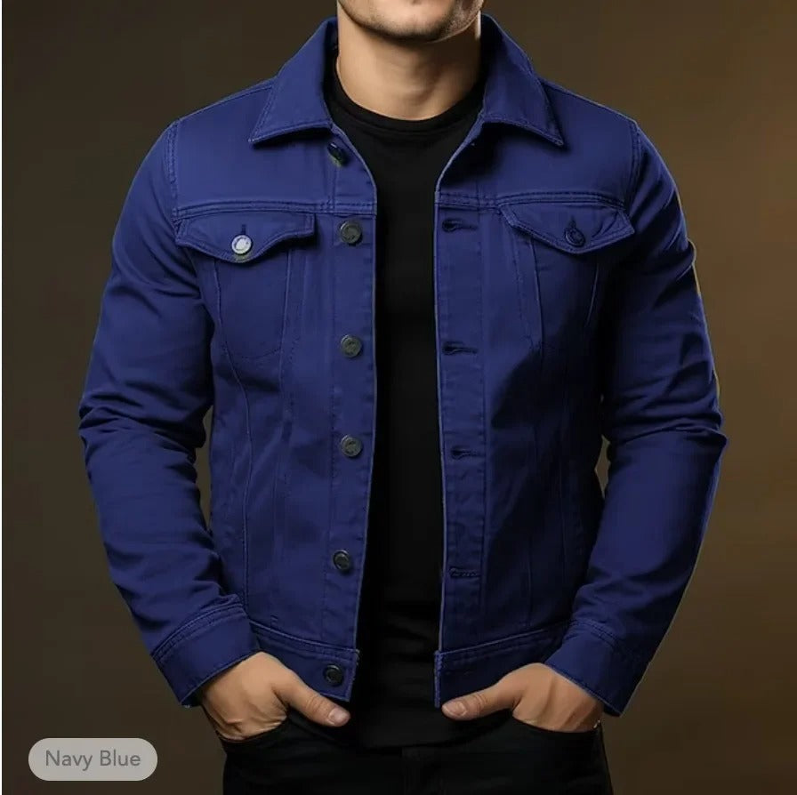 Leichte Denimjacke für Herren